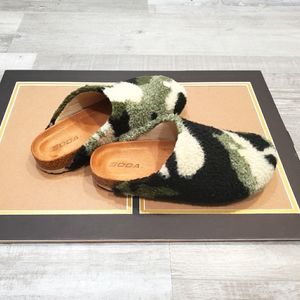 Faux Fur Clogs